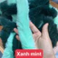 Lông vải đủ màu mềm mịn dày dặn hàng loại tốt dày 5cm dùng trang trí may quần áo