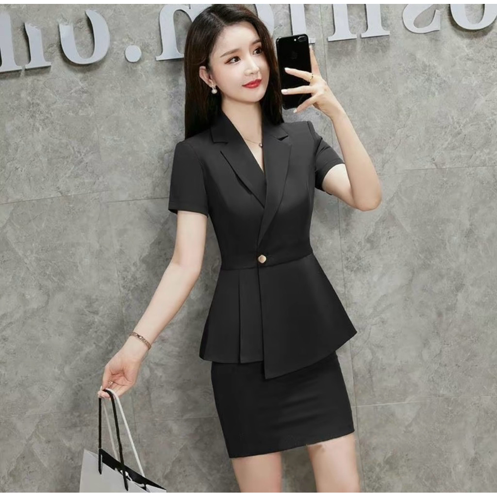 Đồng phục quản lý spa, thẩm mỹ viện hàng cao cấp chất liệu cotton lạnh