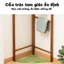 Kệ quần áo Giá phơi quần áo đặt ở góc tường thiết kế hình chữ L độc đáo đựng nón/mũ/towel/áo khoác