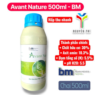 Phân bón lá Avant Natur BM - Kích thích thực sự, giúp cây phục hồi, tăng đề kháng, chai 500ml