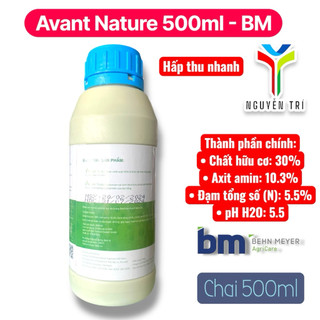 Phân bón lá Avant Natur BM - Kích thích thực sự, giúp cây phục hồi, tăng đề kháng, chai 500ml