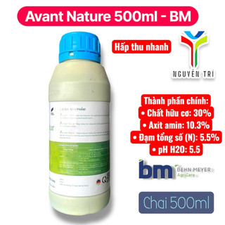 Phân bón lá Avant Natur BM - Kích thích thực sự, giúp cây phục hồi, tăng đề kháng, chai 500ml