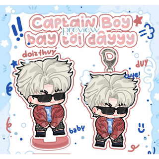 CAPTAIN BOY BAY TỚI ĐÂY MÓC KHOÁ ANH TRAI SAY HI CAPTAIN BOY