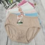 Quần Lót Nữ Bigsize Cạp Cao Cotton Thai 45-75kg Trơn Mềm Mịn Co Dãn 4 Chiều Mặc Siêu êm 9066 - Bơ Chip