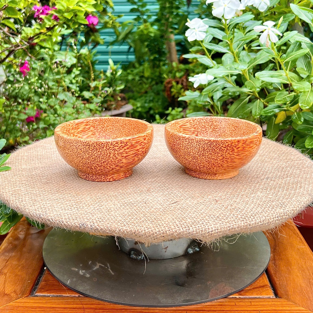 Chén Gỗ Dừa Cao Cấp Chén Ăn Cơm Bằng Gỗ Dừa Cao Cấp Dùng Ăn Hoa Quả Dùng Cho Trẻ Nhỏ An Toàn, Đường Kính 11.5 Cao 6 cm