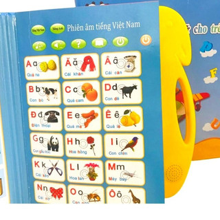 [CTKM] Sách Song Ngữ Anh Việt Thông Minh Cho Bé Sách Điện Tử Phiên Bản Mới Nhất Kèm Đàn Piano Tă