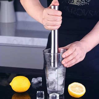 Dụng cụ dằm nghiền đa năng [365] inox 18/10, dằm hoa quả, giã tỏi