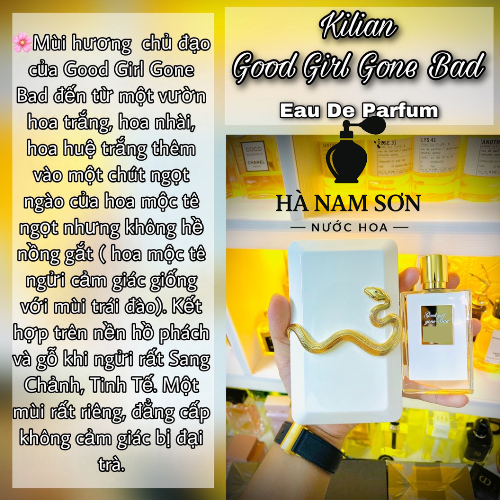 Nước Hoa Kilian Good Girl Gone Bad – Nước Hoa Nữ Cao Cấp – Hương Thơm Hư Hỏng Nhất