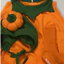 Set bodysuit Bí Ngô KÈM MŨ TẶNG TẤT HALLOWEEN Hàn Quốc cho bé trai, gái cho bé trai bé gái 5-14kg