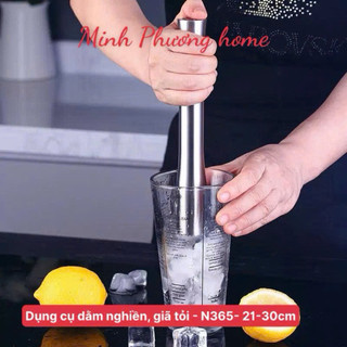 Dụng cụ dằm nghiền đa năng [365] inox 18/10, dằm hoa quả, giã tỏi