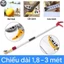 TayThợGiỏi Kéo Cắt Cành Trên Cao 1.5M & 1.8–3M – Cán Hợp Kim Nhôm, Lưỡi Thép SK5, Cưa Hái Quả Tặng Kèm