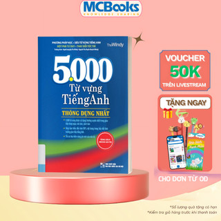 Sách - 5000 Từ Vựng Tiếng Anh Thông Dụng Nhất Dành Cho Người Học Cơ Bản - Học Kèm App Online