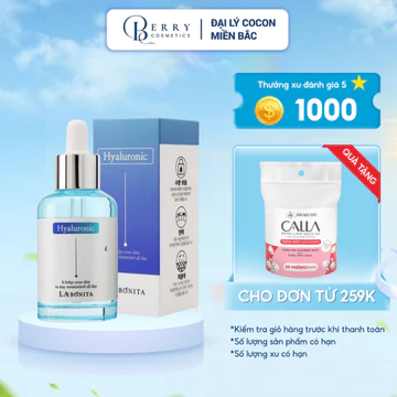 Serum HA LABONITA Vital Hyaluronic Acid Serum 50ml & Serum phục hồi dưỡng ẩm căng bóng tăng độ đàn hồi