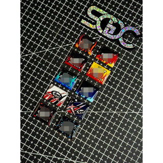 Tem Sticker Nhựa Nổi Phản Quang 3M - Logo Ho.n-da Vuông Custom 10 Màu Sắc V2 |SGDC - 1 Cái|