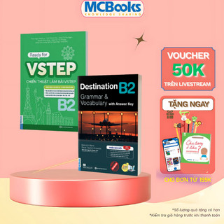 Sách - Combo Luyện thi chứng chỉ Tiếng Anh trình độ B2 - Destination B2 + VSTEP B2