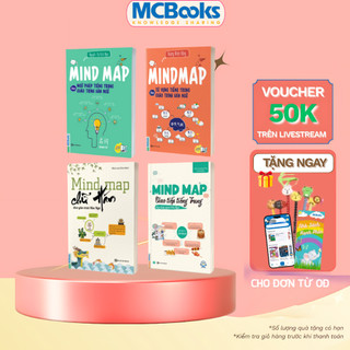 Sách - Combo Mindmap Ngữ pháp,Từ vựng,Giao tiếp,Chữ Hán theo Giáo trình Hán ngữ