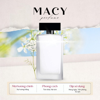 Nước Hoa Nữ Narciso Trắng Pure Musc Hương Hoa Cỏ Quyến Rủ Nữ Tính