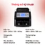 Máy đếm tiền tự động mini SILICON MC-2400, Tốc độ đếm 1000 tờ/phút polyme, đếm số lượng, cộng dồn, chia mẻ, 2 màn hình