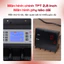 Máy đếm tiền tự động mini SILICON MC-2400, Tốc độ đếm 1000 tờ/phút polyme, đếm số lượng, cộng dồn, chia mẻ, 2 màn hình