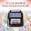 Máy đếm tiền tự động mini SILICON MC-2400, Tốc độ đếm 1000 tờ/phút polyme, đếm số lượng, cộng dồn, chia mẻ, 2 màn hình