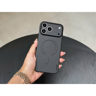 Ốp lưng MEMUMI nhám siêu mỏng hỗ trợ sạc không dây cho iPhone 17 16 15 pro promax air - Magsf