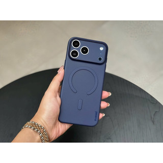 Ốp lưng MEMUMI nhám siêu mỏng hỗ trợ sạc không dây cho iPhone 17 16 15 pro promax air - Magsf