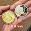 Đồng Xu Con Ngựa mạ Vàng, mạ Bạc ÚC - Xu Con Ngựa