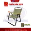 Ghế Cà Phê Lưng Cao Size Lớn 1975, Ghế Xếp Ngồi chắc chắn thoải mái, Lưới Textilene thoáng mát