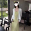 Áo Khoác Cardigan Mỏng Dài Tay Dáng Vừa RANSHI Thu Đông Dễ Phối Đồ Chất Thun Cotton