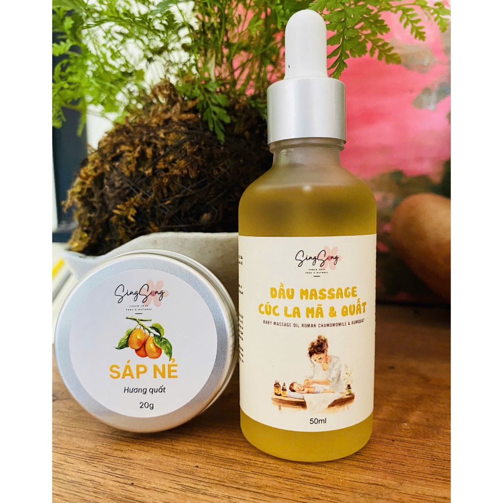 Sáp Nẻ Dưỡng Ẩm - Singsong Thuần Chay. Làm Mềmp Da, Chống Khô Da, Nứt Nẻ Da -20gr - SingSong