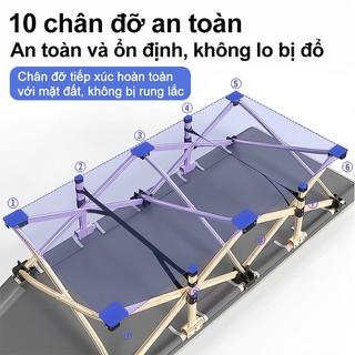 WTHB Outdoor Giường gấp Thoải Mái Tháo Lắp Tiện Lợi Khổ Lớn Dùng Ở Văn Phòng Nhà Ở Bệnh Viên Giường ngủ vă