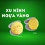COMBO 5 Đồng Xu hình Ngựa kim loại vàng , kèm túi gấm đỏ LỘC may mắn làm quà tặng , Giá Tốt