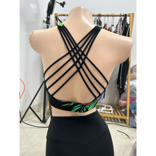 (Size S) Áo thể thao,áo tập gym,tập yoga hoạ tiết hoa nhiệt đới nổi bật hàng VNXK
