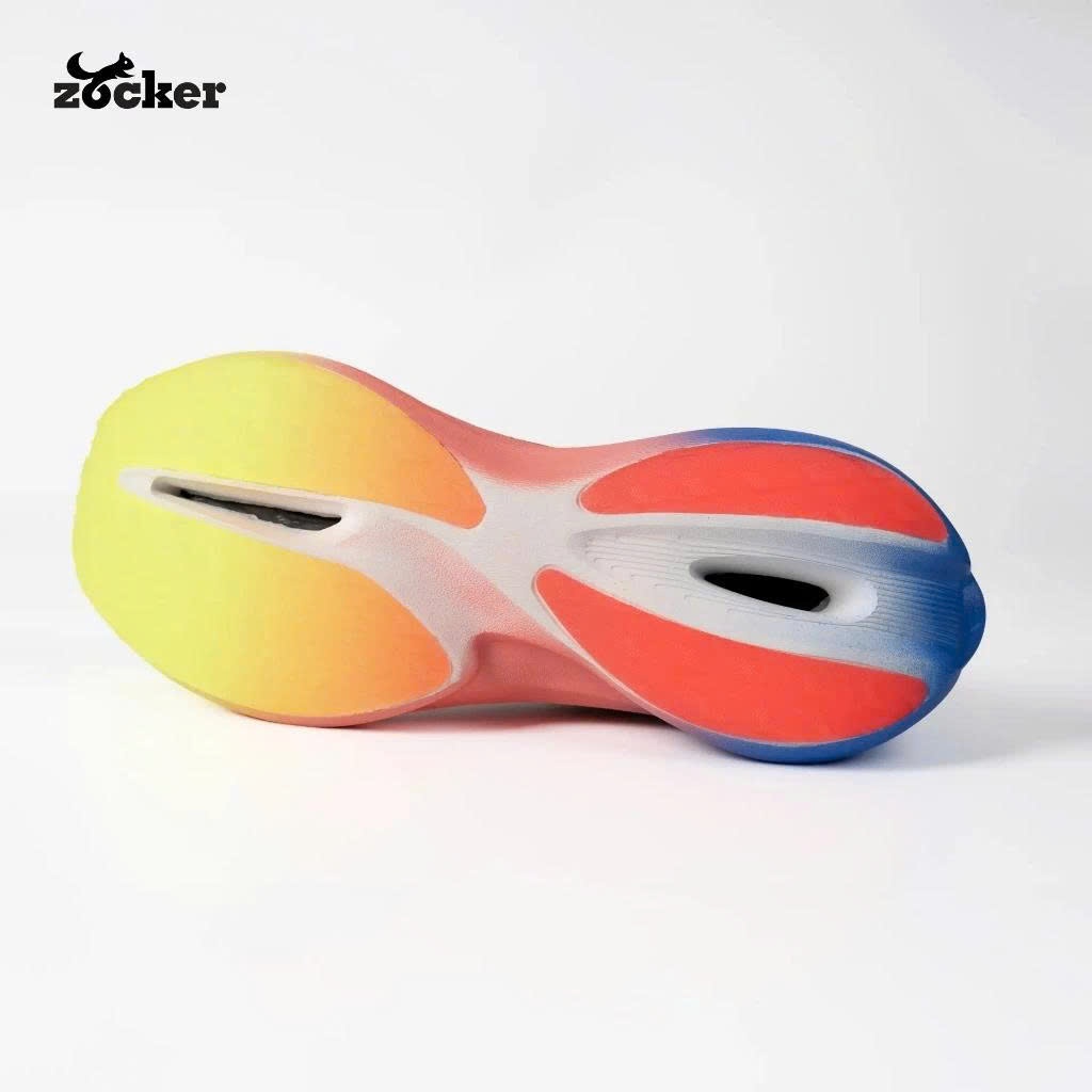 [Tăng Size]Giày Chạy Bộ Zocker Speed Light Gen 2 Full carbon & Half carbon Siêu Nảy, Tăng Độ Đàn Hồi
