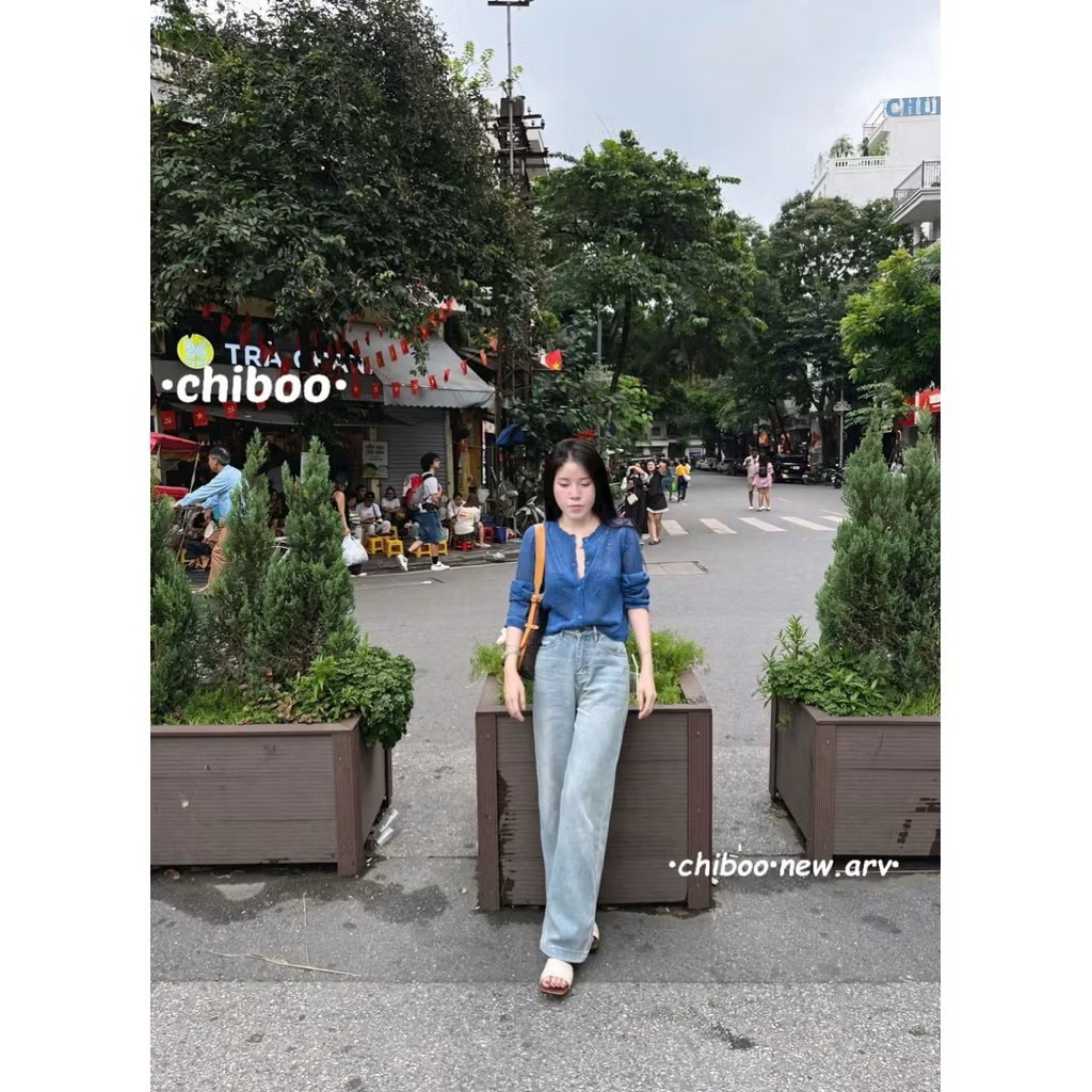 [𝐒𝐮𝐙𝐲] Quần Jeans Mềm 5709 Dài 93cm QCCC