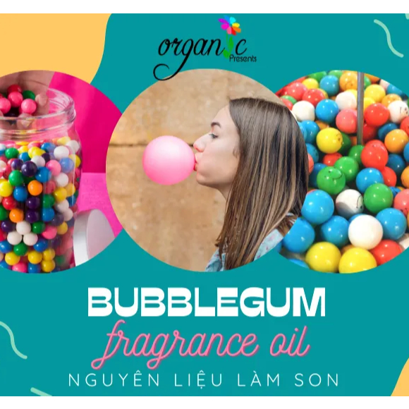 HƯƠNG KẸO GUM (BUBBLE GUM FRAGRANCE OIL)