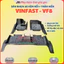 Thảm lót sàn NHỰA 5D TPE xe Vinfast VF8 - Tràn viền có kèm RỐI SẴN, dễ dàng vệ sinh, lắp đặt, không mùi - HH