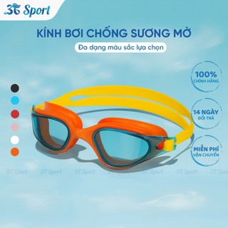 Kính bơi cao cấp chống sương mù chống nước tầm nhìn rõ viền Silicone êm thoải mái khi đeo KB-6800