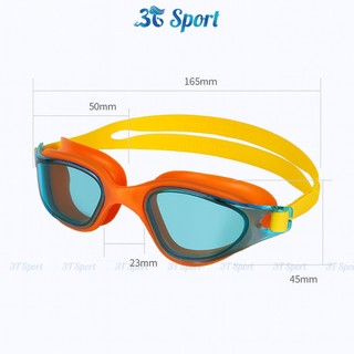 Kính bơi cao cấp chống sương mù chống nước tầm nhìn rõ viền Silicone êm thoải mái khi đeo KB-6800