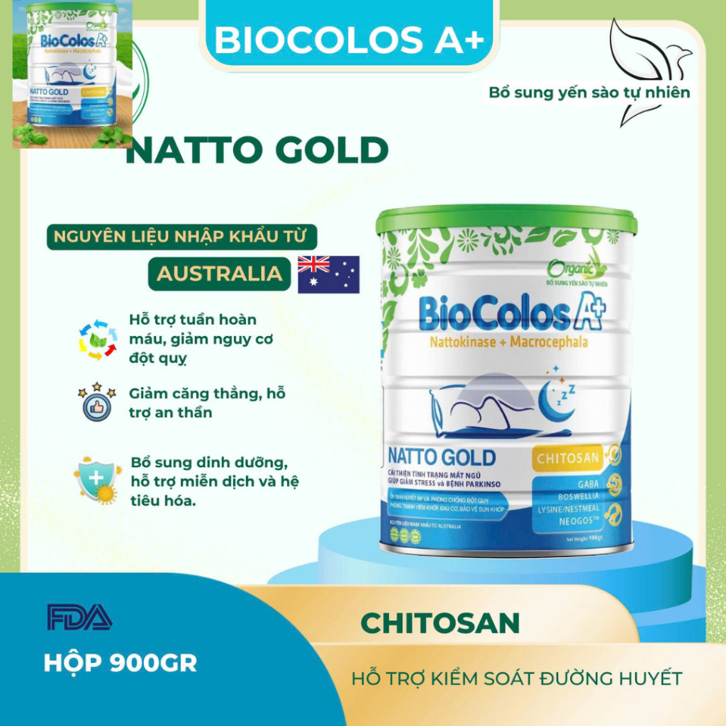 Combo 2 Hộp Sữa ngủ ngon Misure 850g cải thiện tình trạng mất ngủ chính hãng