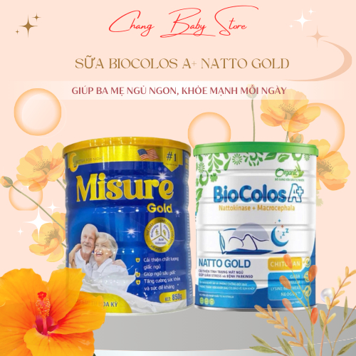 Sữa Misure Ngủ Ngon Lon 850g Hỗ Trợ Ăn Ngon, Ngủ Sâu Giấc, Bổ Sung Dinh Dưỡng Cho Người Già
