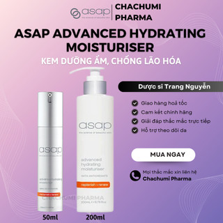 [Dùng thử] Asap Advanced Hydrating Moisturiser – Kem dưỡng ẩm chống lão hóa