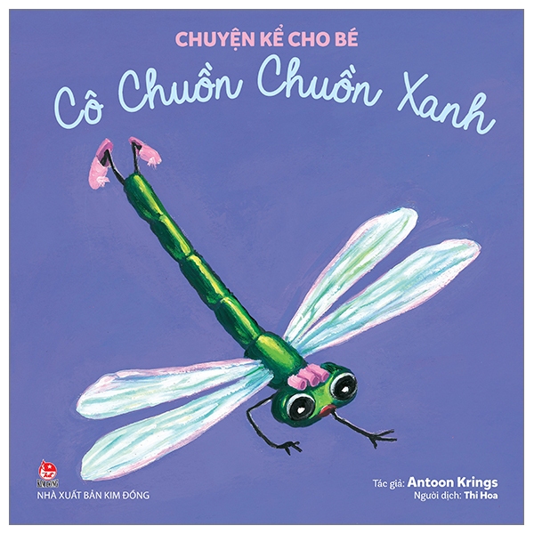 Sách - Chuyện Kể Cho Bé: Bọ Rùa Xinh Đẹp, Bướm Đỏ, Rận Xám, Châu Chấu Xanh, Ong Nơ Vàng, Chuồn Chuồn Xanh, Sâu Róm,...
