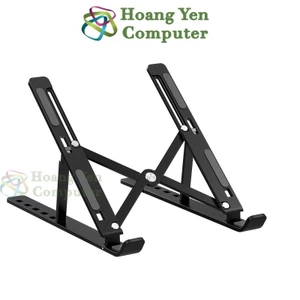 Giá Đỡ Laptop N3 Bản Cao Cấp, Cho Laptop 14"-15.6" , Chất Liệu Nhôm Gọn Nhẹ, Có Thể Gấp Gọn - BH 2 Tháng 1 đổi 1