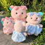 Gấu Bông Heo Lulu Mặc Váy Tim Dễ Thương Lông Mềm Mại Làm Quà Tặng Cho Bạn Gái, Cho Bé Ngày Sinh Nhật
