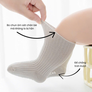 Tất lưới Nemo cao cổ thoáng khí, phong cách hàn quốc cho bé