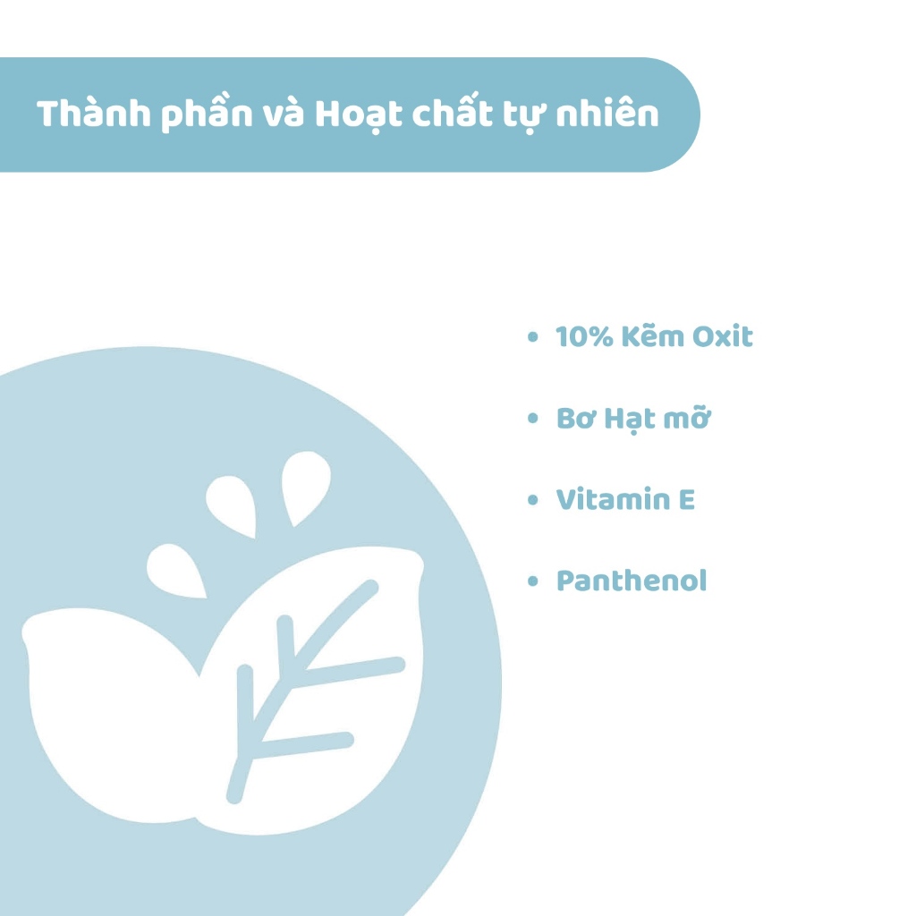 Kem hăm 4in1 chứa Kẽm Oxide và Panthenol  Chicco Natural Sensation 0M+ 100ml