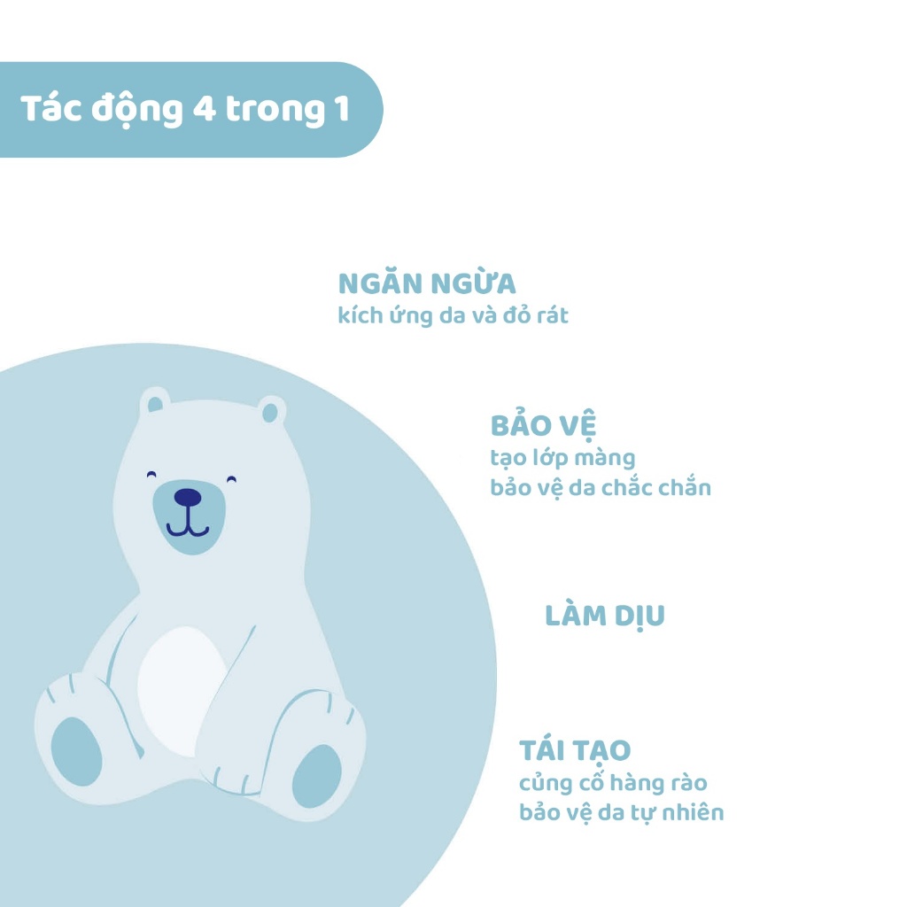 Kem hăm 4in1 chứa Kẽm Oxide và Panthenol  Chicco Natural Sensation 0M+ 100ml