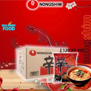[Lốc 5 Gói] mì shin ramyun hàn quốc 120g – Mì Shin Chính Hãng, Cay Ngon Chuẩn Hàn
