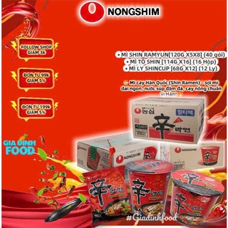 [Lốc 5 Gói] mì shin ramyun hàn quốc 120g – Mì Shin Chính Hãng, Cay Ngon Chuẩn Hàn